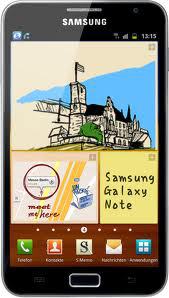 Смартфон Samsung Galaxy Note GT-N7000 Blue - Бор