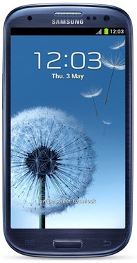 Смартфон Samsung Galaxy S3 GT-I9300 16Gb Pebble blue - Бор