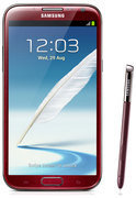 Смартфон Samsung Samsung Смартфон Samsung Galaxy Note II GT-N7100 16Gb красный - Бор